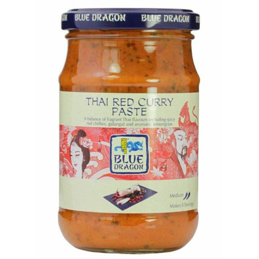 BLUE DRAGON Thai Red Curry Paste               Size - 6x285g