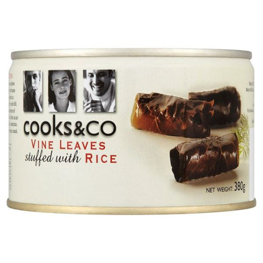 COOKS & CO Vine Leaves Stuffed With Rice      Size - 6x400g