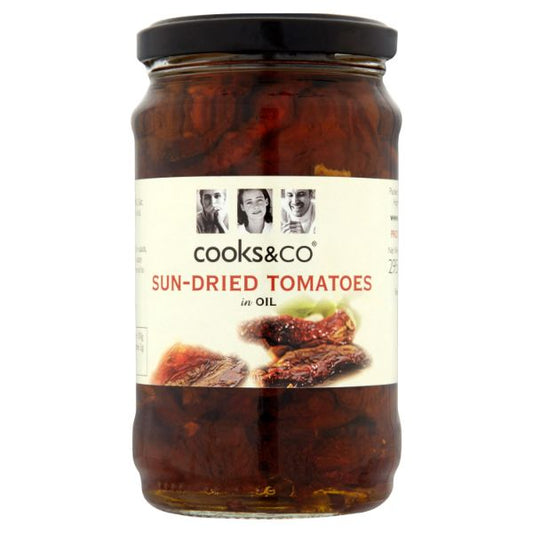 COOKS & CO Sundried Tomato Halves In Oil      Size - 6x295g