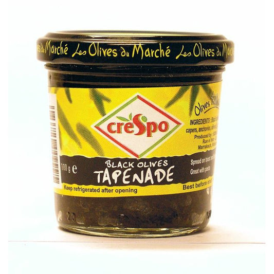 CRESPO Black Olive Tapenade               Size - 6x100g