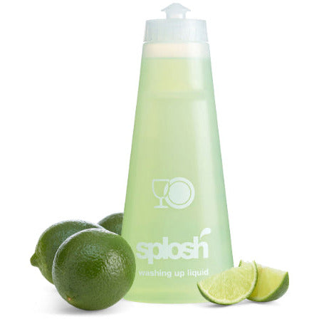 SPLOSH Washing up liquid bottle - lime     Size  5x420ml