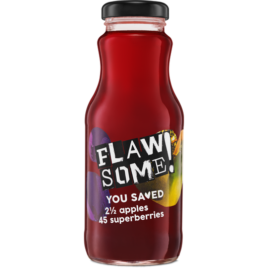 FLAWSOME Apple & Superberry Juice 250ml