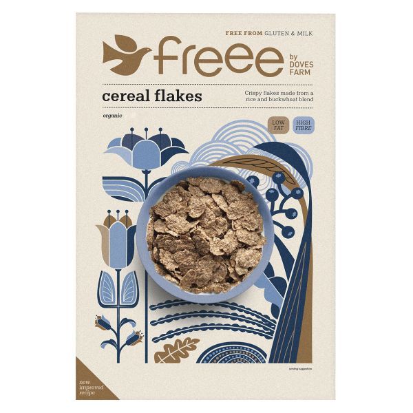 DOVES CEREALS Gluten Free Cereal Flakes                  Size - 5x375g