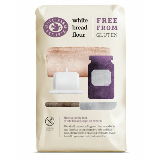 DOVES GLUTEN FREE Gluten Free White Bread Flour              Size - 5x1.0 Kg