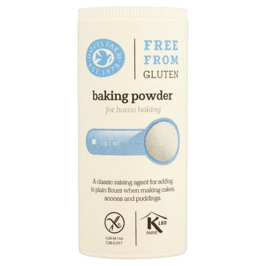 DOVES INGREDIENTS Gluten Free Baking Powder                  Size - 5x130g