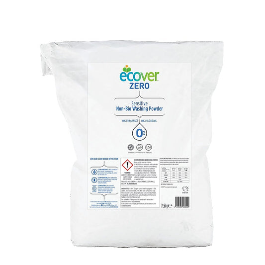 ECOVER LAUNDRY Zero Washing Powder (Non Bio)      Size - 1x7.5 Kg