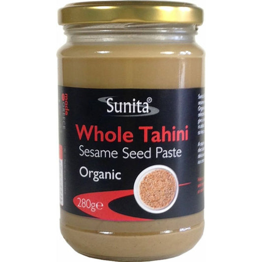 SUNITA Organic Whole Dark Tahini          Size - 6x340g