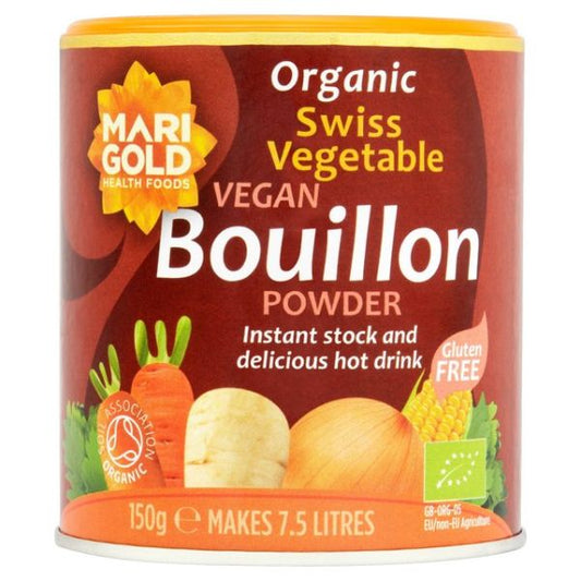 MARIGOLD Organic Swiss Vegetable Bouillon   Size - 6x150g