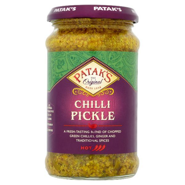 PATAKS Chilli Pickle                      Size - 6x283g