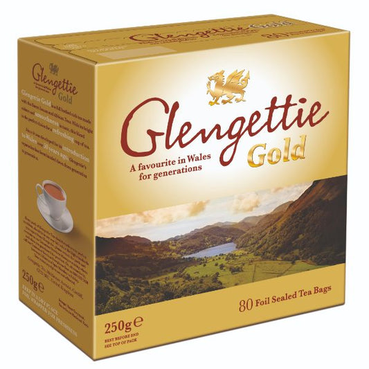 GLENGETTIE Welsh Gold Tea Bags                Size - 6x80's