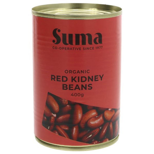 SUMA Organic Red Kidney Beans           Size - 12x400g
