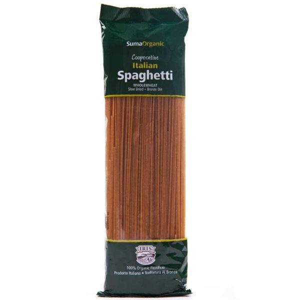 SUMA Organic Wholewheat Spaghetti       Size - 12x500g
