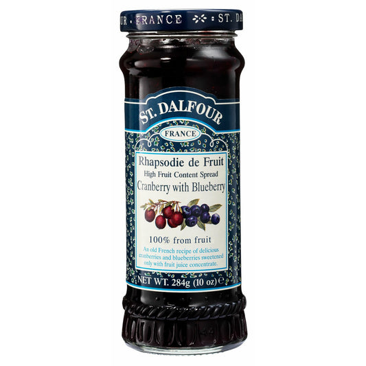 ST DALFOUR Cranberry & Blueberry              Size - 6x284g
