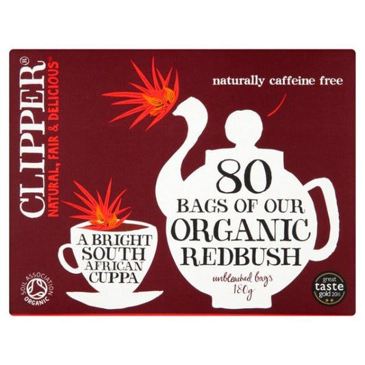 CLIPPER INFUSION Organic Redbush Tea Bags           Size - 6x80's