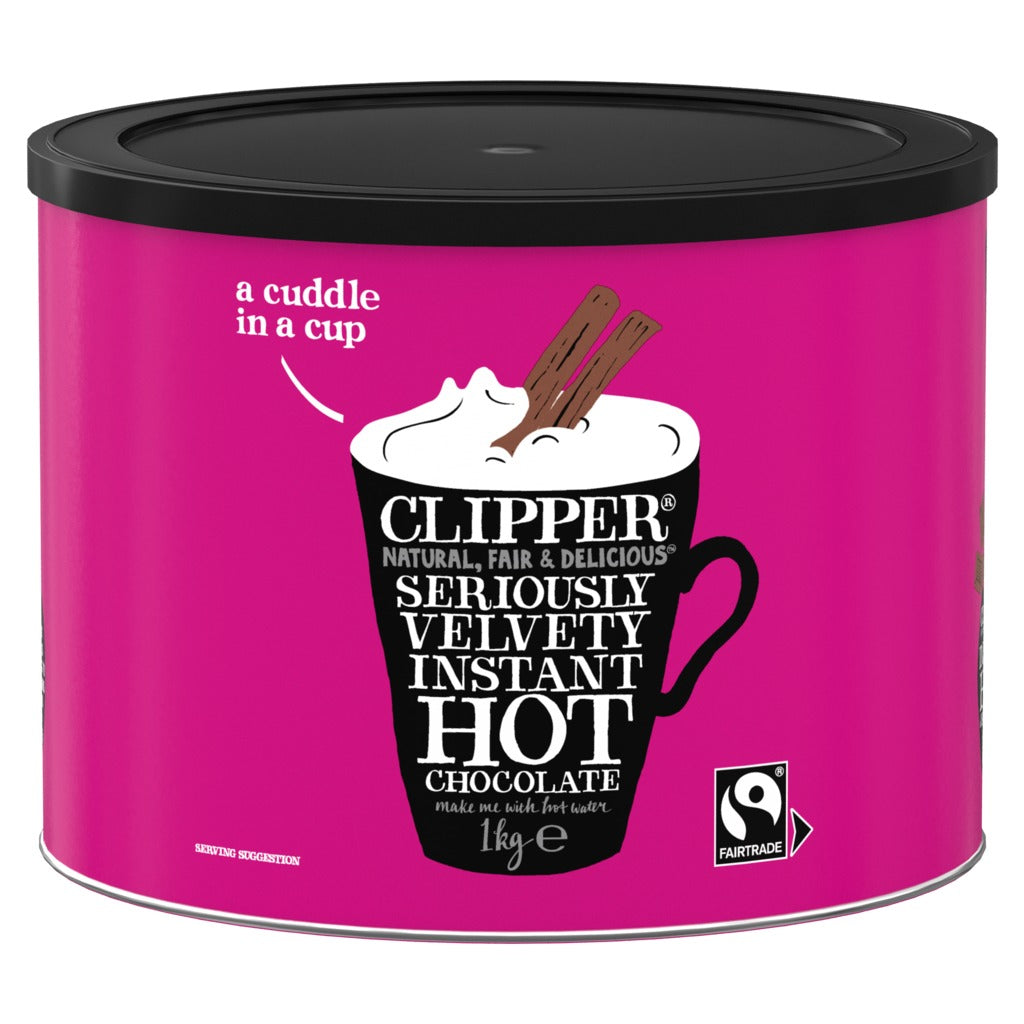 CLIPPER HOT CHOCOLAT Drinking Chocolate Catering        Size - 4x1.0 Kg