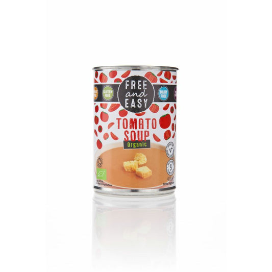 FREE & EASY Org Tomato Soup                    Size - 6x400g
