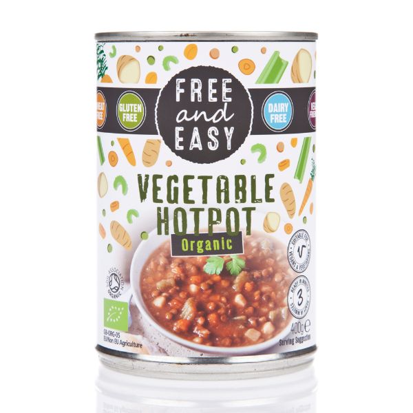 FREE & EASY Org Vegetable Hotpot               Size - 6x400g