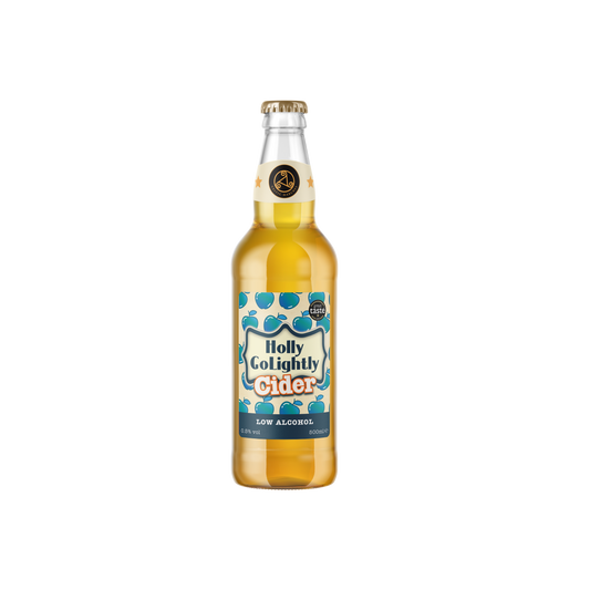 CELTIC MARCHES Holly Go lighty Cider 0.5%          Size - 12x500ml