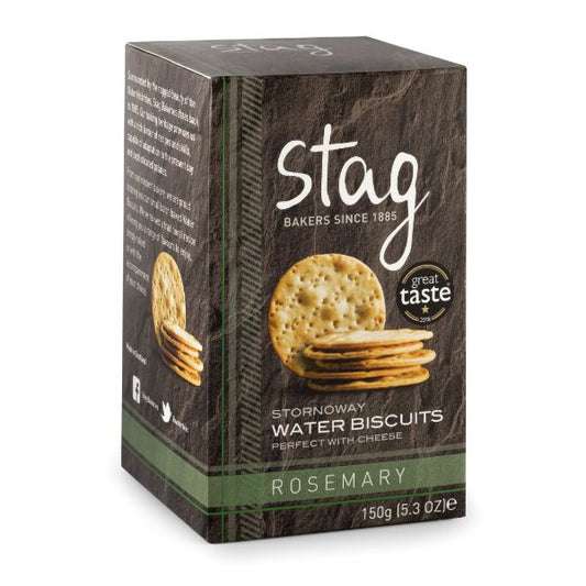 STAG Rosemary Water Biscuits                          Size - 12x150g