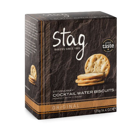 STAG Cocktail Original Water Biscuits                    Size - 12x150g