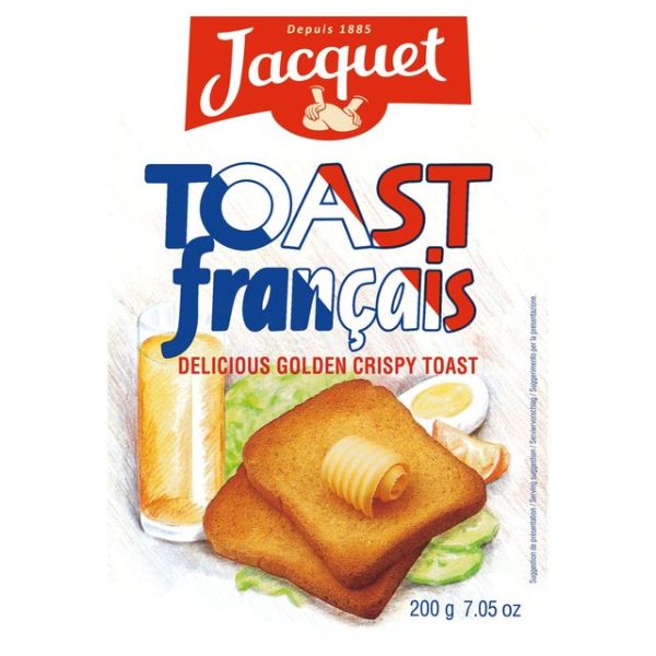 JACQUET French Toast                       Size - 6x200g