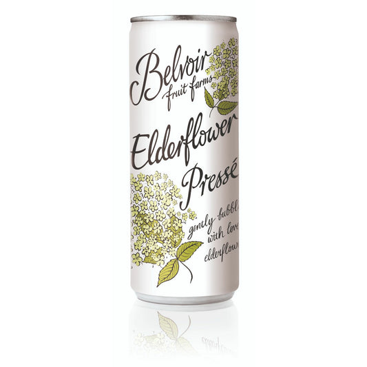 BELVOIR PRESSE Elderflower Presse Can             Size - 12x25cl