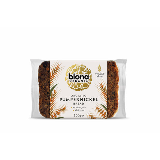 BIONA Org Bio-Fit Pumpernickel Bread     Size - 8x500g