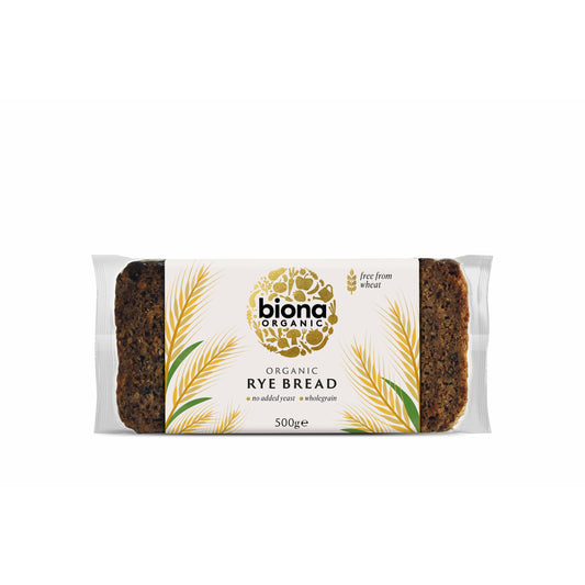 BIONA Organic Bio-Fit Rye Bread          Size - 6x500g