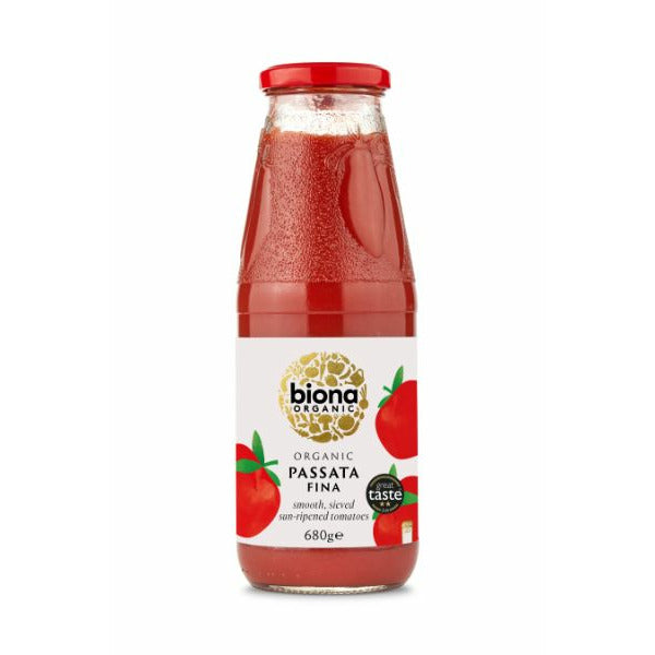 BIONA Organic Tomato Passata             Size - 12x680g
