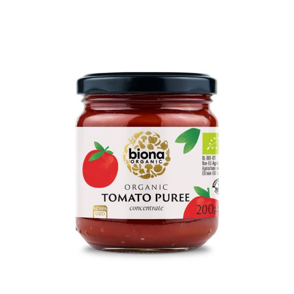 BIONA Organic Tomato Puree               Size - 6x200g