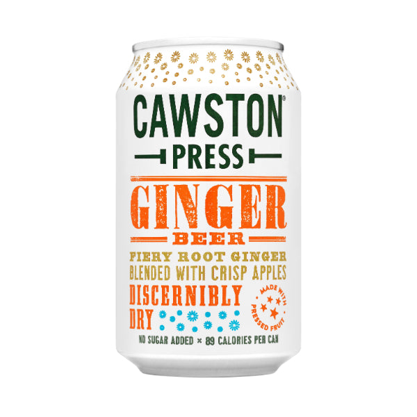 CAWSTON PRESS Ginger Beer Can                    Size - 24x330ml