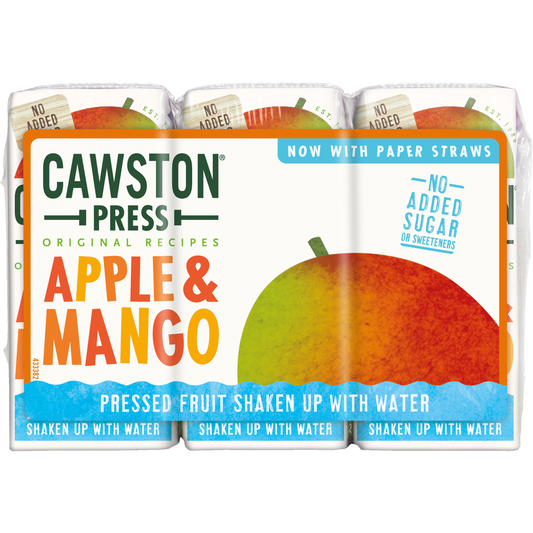 CAWSTON PRESS Apple & Mango Kids Blend 3's       Size - 6x200ml