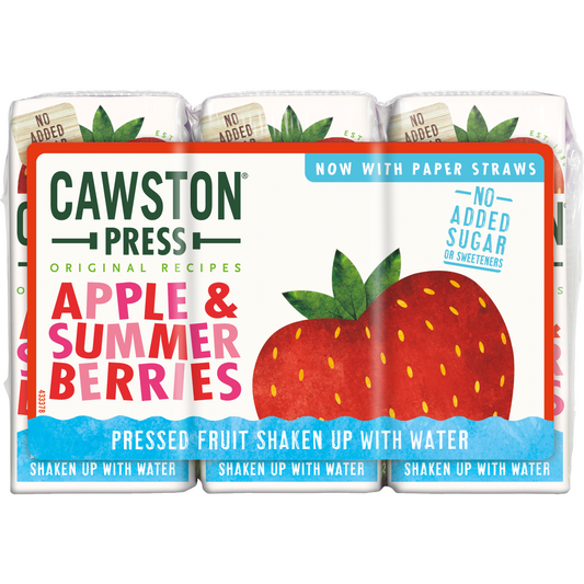 CAWSTON PRESS Summer Berries Kids Blend 3's      Size - 6x200ml