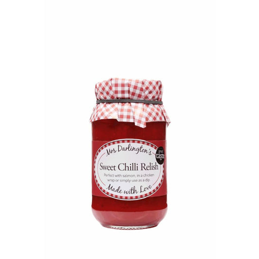 MRS DARLINGTONS CHUTNEYS Sensational Sweet Chilli Relish    Size - 6x330g