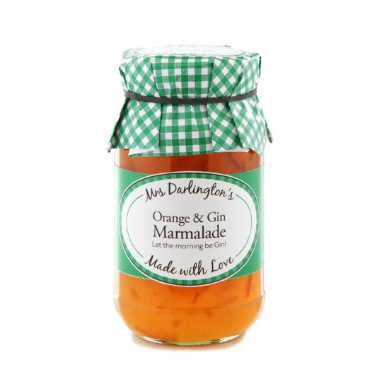 MRS DARLINGTONS Orange Marmalade with Gin          Size - 6x340g