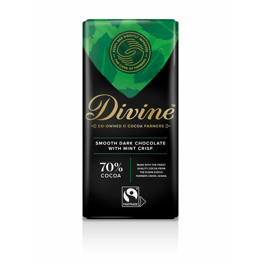 DIVINE F/T Mint Dark Chocolate            Size - 15x90g