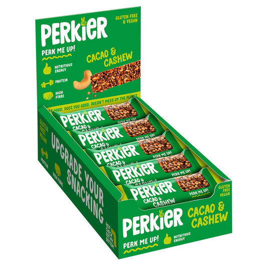 PERKIER  Cacao & Cashew           Size 18x35g