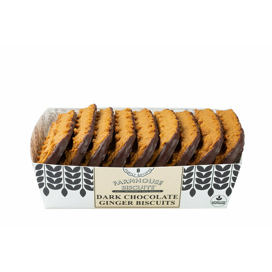 FARMHOUSE BISCUITS Dark Chocolate Ginger Fingers      Size - 12x150g