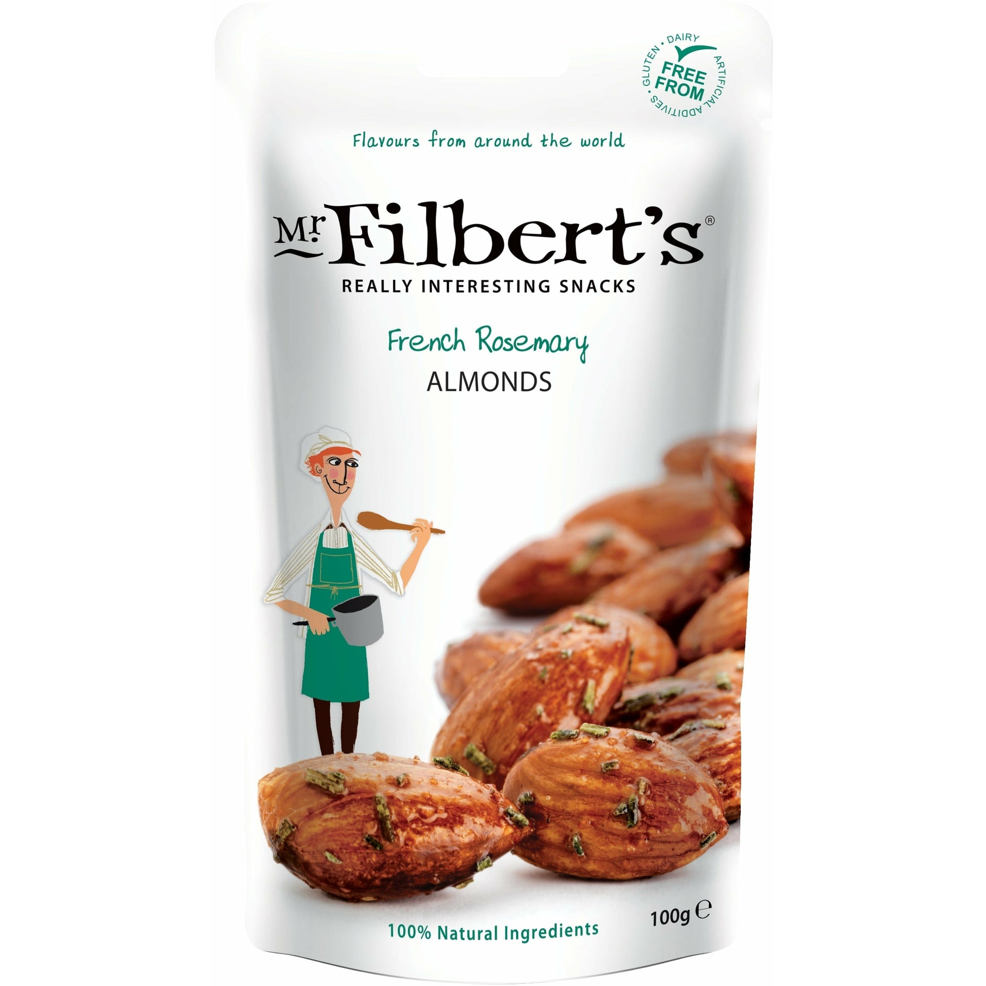 MR FILBERTS French Rosemary Almonds            Size - 10x110g
