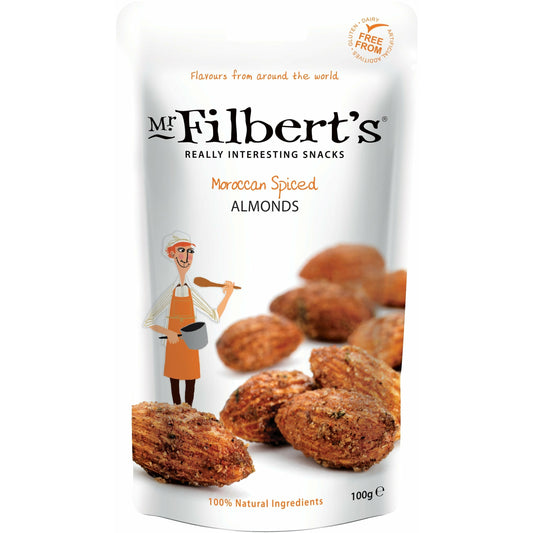 MR FILBERTS Moroccan Spiced Almonds            Size - 10x110g