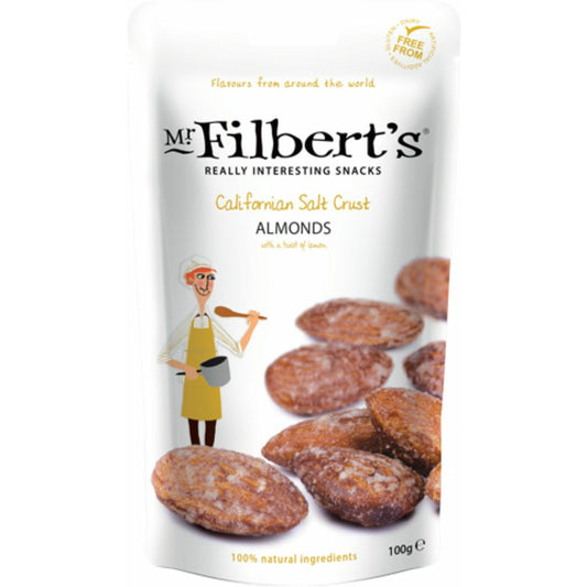 MR FILBERTS Californian Salt Crust Almonds     Size - 10x100g