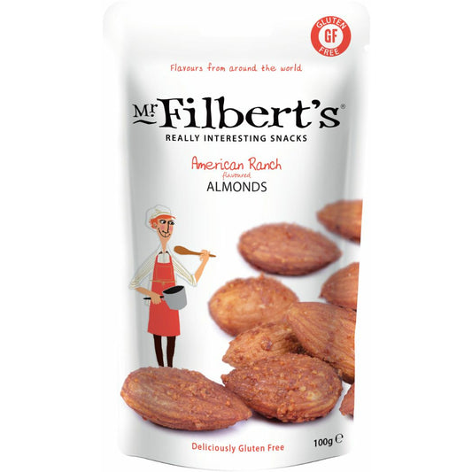 MR FILBERTS American Ranch Almonds             Size - 10x100g