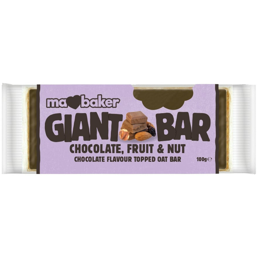 MA BAKER Chocolate Smoothie Bar Fruit & Nut Size - 20x100g