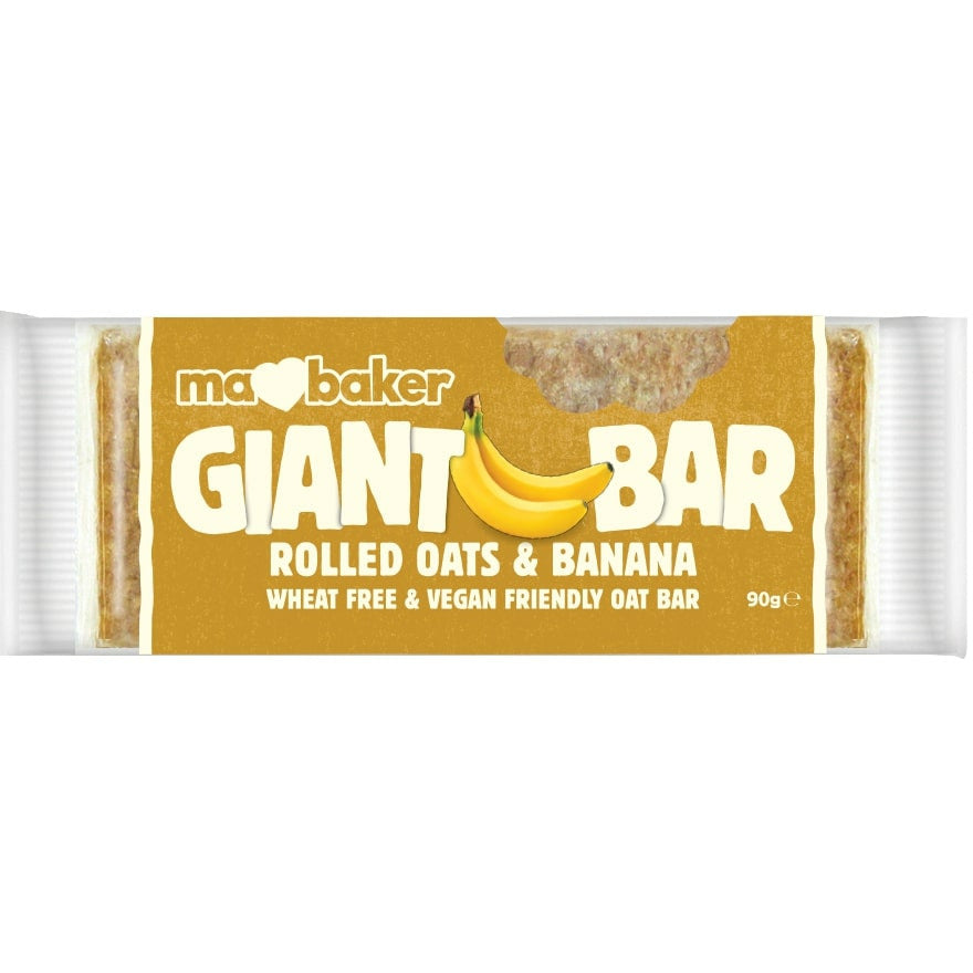 MA BAKER Giant Bar Banana                   Size - 20x90g