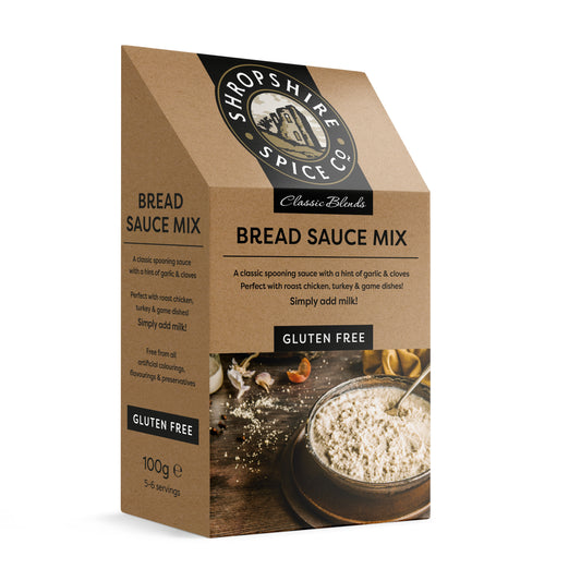SHROPSHIRE SPICE CO Gourmet Bread Sauce                Size - 6x140g