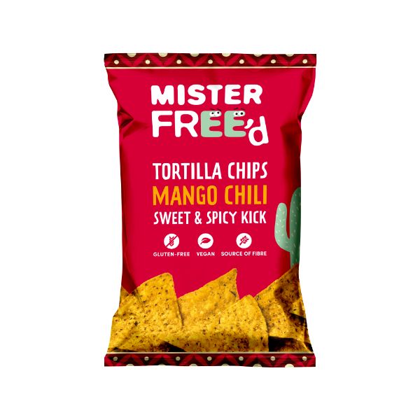 MISTER FREED Tortiilla Chips with Mango Chilli                                 Size - 12x135g