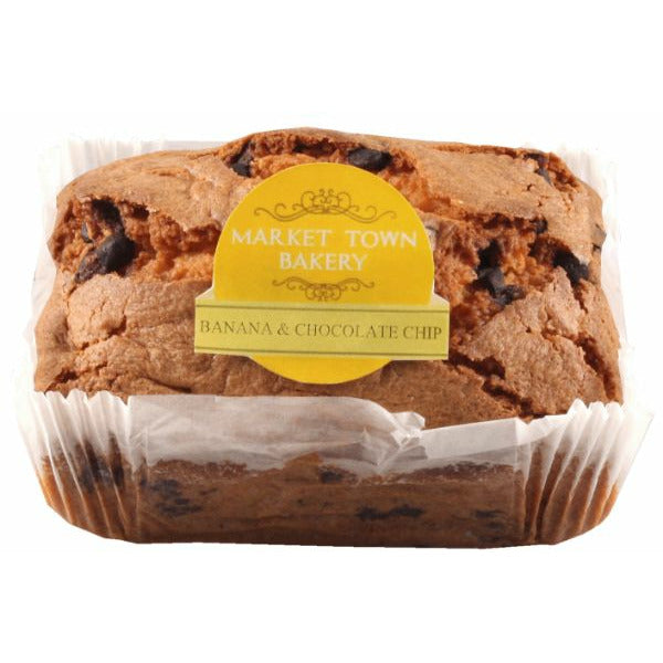 MARKET TOWN BAKERY Banana & Choc Chip Loaf Cake       Size - 6x370g