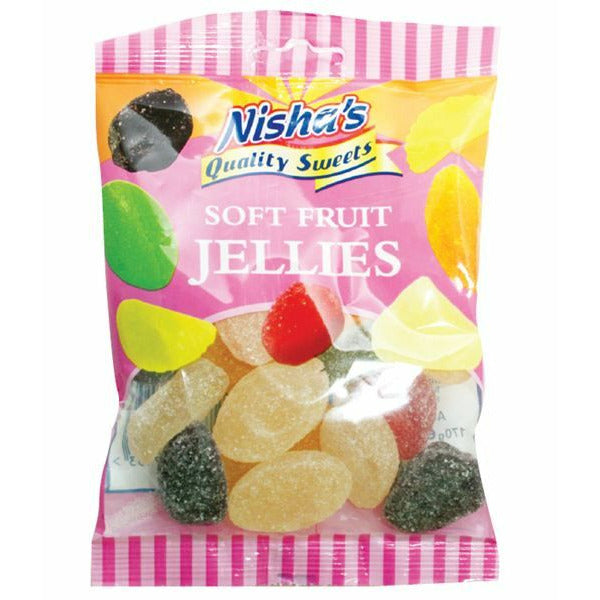 NISHA SWEETS Soft Fruit Jellies                 Size - 12x150g