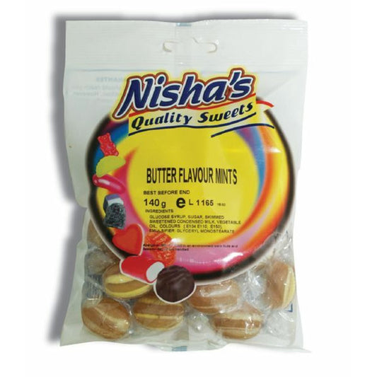 NISHA SWEETS Buttermints                        Size - 12x140g