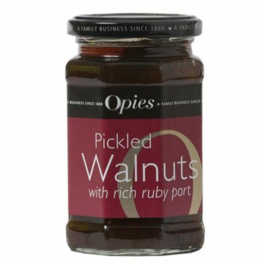 OPIES Pickled Walnuts In Port            Size - 6x370g